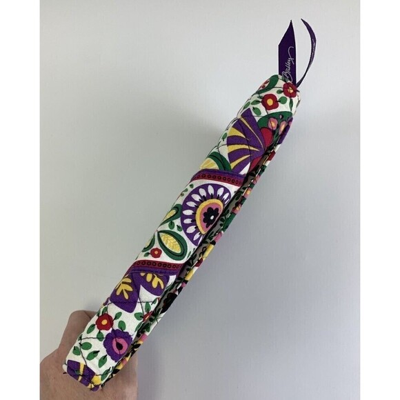 Vera Bradley Flap Fold Magnet Quilted Wallet Viva La Vera Card Cards Bill Fold - Picture 5 of 12